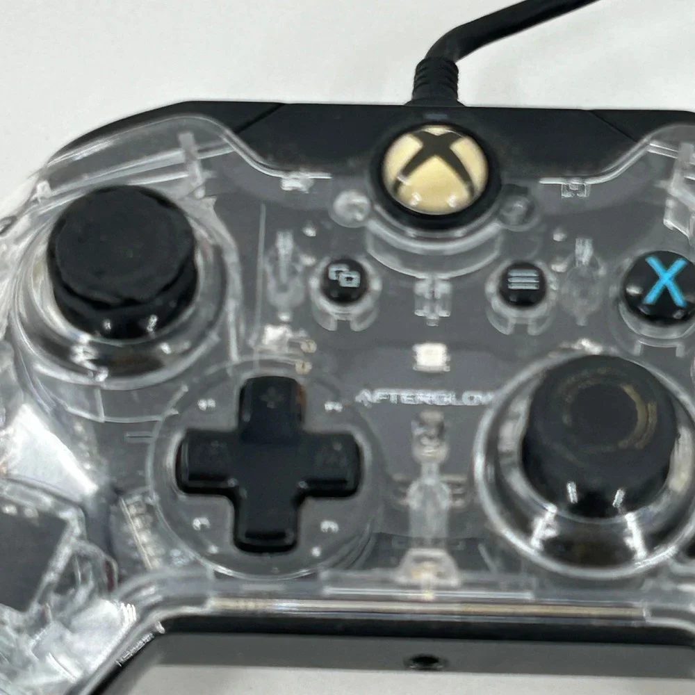 PDP Afterglow Prismatic Wired Controller Xbox One PC Clear 048-007 4917GAC